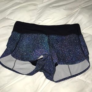 Lululemon track shorts